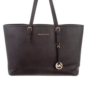 MICHAEL KORS LARGE JET SET TOTE